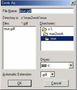 [ 그림 5-5] schematic 을저장 5) MAX+plus II 탭의