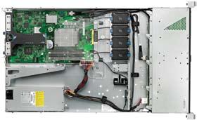 CPU 소켓수 / 최대코어수 메모리슬롯수 / 최대용량 내장 RAID 컨트롤러 DL320e Gen8 E3 v2 시리즈 1 개 /4 코어 4 개 /32 GB UDIMM B120i 4 개의 또는 SmartDrive SATA/SAS*/SSD LFF: 12 TB /