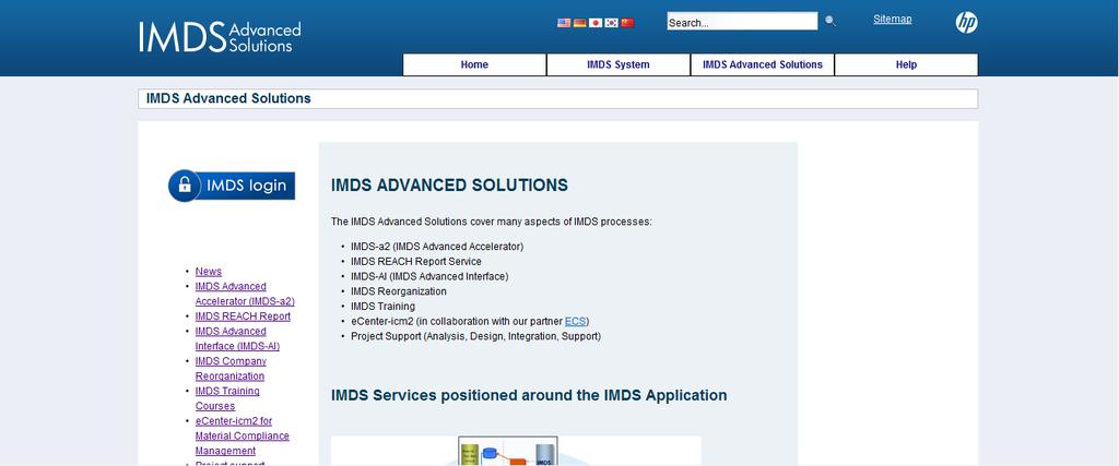 3. IMDS 추가서비스 IMDS 기능은표준제품에서제공되는기본서비스이외의것으로까지확장됩니다. 이장에서는이러한추가서비스를소개합니다. 추가 IMDS 서비스에대한자세한내용은 www.mdsystem.com/services 의 IMDS 고급 (advanced) 솔루션페이지에서제공합니다. 20.