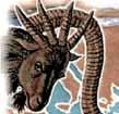 큰뿔이꺾이고네뿔이나옴 - 이것은이미다니엘 7장에서네날개와네머리달린표범에서설명되었듯이알렉산더사후, 그의부하장군들 ( 카산더, 리시마커스, 셀류커스, 탈레미 )