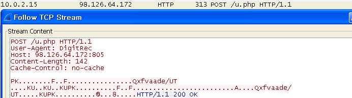 * 접속사이트 - IP: 98.126.64.172, US - 프로토콜 : HTTP - URL: http://98.126.64.172:805/index.
