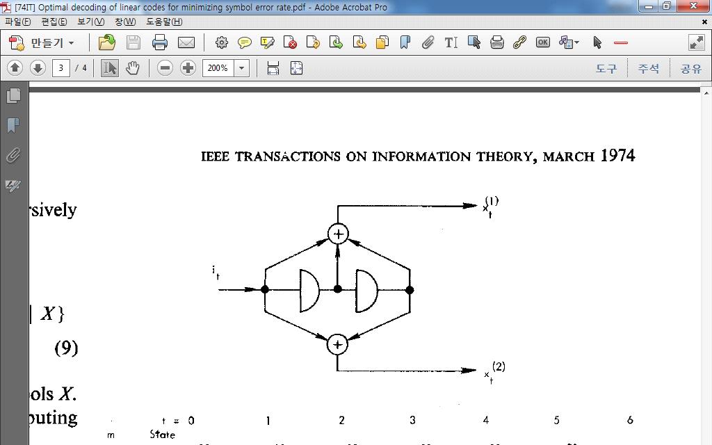 韓國電磁波學會誌第 27 卷第 6 號 2016 年 11 月 bit z k 1/2. convolutional encoder, bit c k interleaving c k, bit z k. turbo 1 bit 1 bit 2 bit 1/3. Turbo decoder encoding bit, encoder 0 trellis termination.