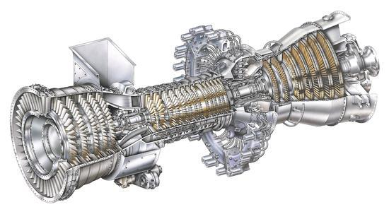 Terminology MS7001F, GE Heavy duty gas turbines LM6000, GE Aeroderivative gas turbines Newly designed for power generation High aspect ratio (long, thin) turbine blades with tip shrouds to dampen