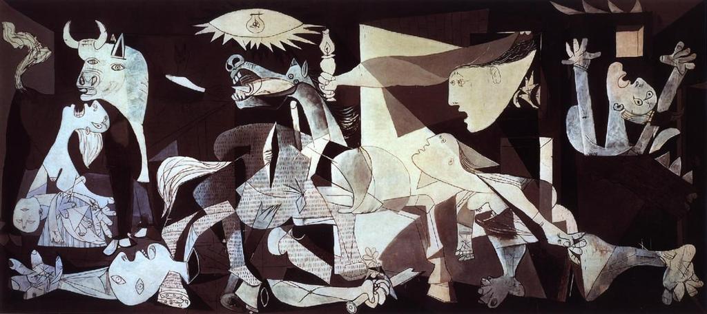 Pablo Picasso, Guernica, 1937 Oil on canvas, 349