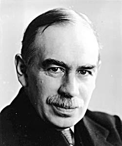 자본주의의수정 완전고용을실현 유지하기위해서는자유방임주의가아닌소비와투자, 즉유효수요를확보하기위한정부의보완책 ( 공공지출 ) 이필요하다. John Maynard Keynes (1883-1946) 케인즈경제학은공공부문과민간부문이함께중요한역할을하는혼합경제를장려한다.