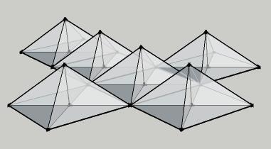 제품젂개도 > 정육면체형태 - 삼각모듈 6