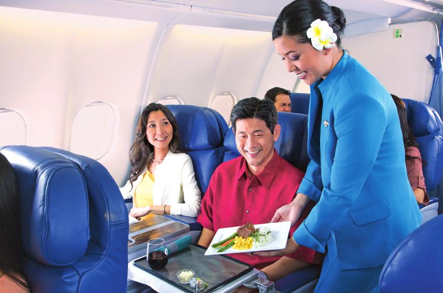 기내서비스 In-flight services 마일리지 Miles HawaiianMiles 프로그램특징 주말, 공휴일을포함하여연중내내마일리지사용이가능 ( 항공기좌석상황에따라운용 ).