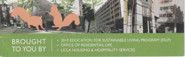 UCLA 'Residential Life' 부서담당자인터뷰 - UCLA의 Sustainability 정책인 Diverse and active programs' 에대한설명 - UCLA