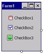 CheckStartColor Rect 모드 : 체크표시의시작색을지정합니다. Check 모드 : 체크표시색을지정합니다. CheckEndColor Rect 모드 : 체크표시의끝색을지정합니다.