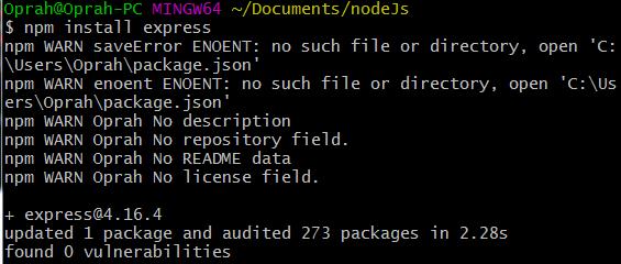 수천개의다양한모듈을간단한명령어를통해 npm에서검색,