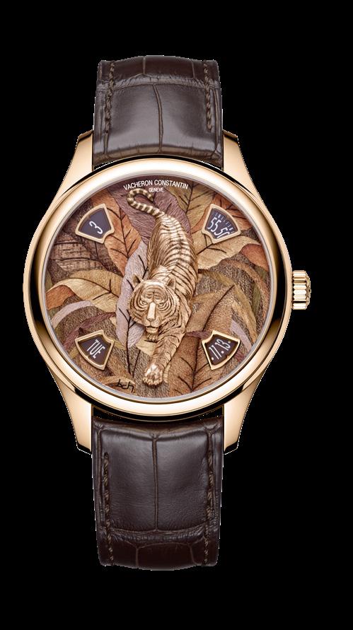 Les Cabinotiers Majestic Tiger 7600C/000R-B454 SETTING Hours, minutes, day and date