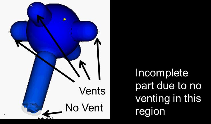 열가소성수지의 Venting Vents, Vacuums 에대한 location 및