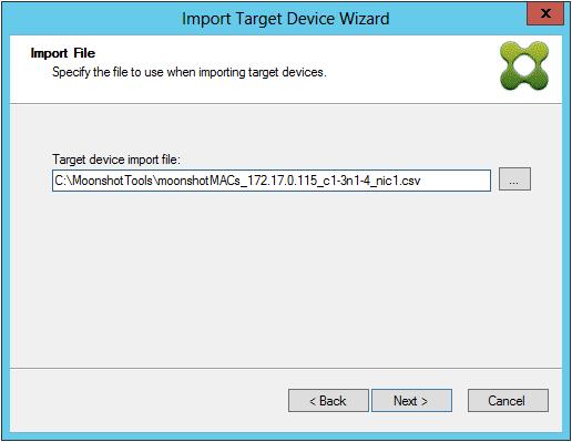 2. Import File( 파일가져오기 ) 화면에서.csv 파일을만든디렉토리로이동하고 Next( 다음 ) 를클릭합니다. 3.