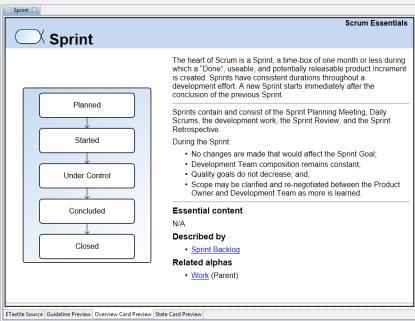 Scrum Sprint Sprint (Card Preview) Sprint is