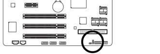13) PWR_LED PWR_LED 커넥터는시스템이켜지거나꺼진상태를나타내는시스템전원표시기에연결되어있으며,
