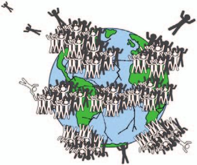 세계의 인구 성장과 분포 과연 지구가 견뎌낼 수 있는 인구는 어느 정도일까? ` 영국의 경제학자 맬서스(Malthus, T. R.)는 모두가 희망찬 미래를 꿈꾸던 18세기 말, 인류의 암울한 미 래를 제시한 바 있다.