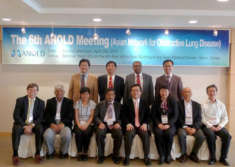 IV ANOLD 및 Airway Vista 2013 소식 임정은 1, 송주희 1, 이세원 1,2, 오연목 1,2, 이상도 1,2 1 울산의대서울아산병원호흡기내과및만성기도폐쇄성질환임상연구센터 2 폐쇄성폐질환연구원 ANOLD (Asian Network for Obstructive - 국제협력기반결성 : 국내 COPD 연구네트워크 (KOLD Study