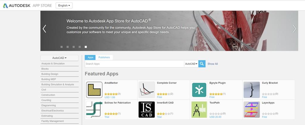 에코시스템 28 App Store " 적합한응용프로그램이있습니다." Autodesk App Store 에서 AutoCAD 생산성증대를위한 Autodesk 의승인을받은수백가지의플러그인, 확장및독립실행형응용프로그램을확인해보세요. AutoCAD에서는두가지방법으로 Autodesk App Store에액세스할수있습니다.