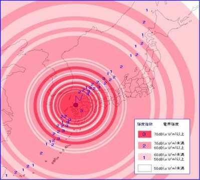 5-9] 일본표준전파송신소수신지역