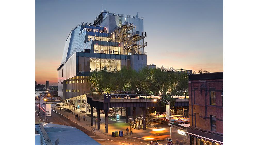 Exterior view of Whitney Museum of American Art