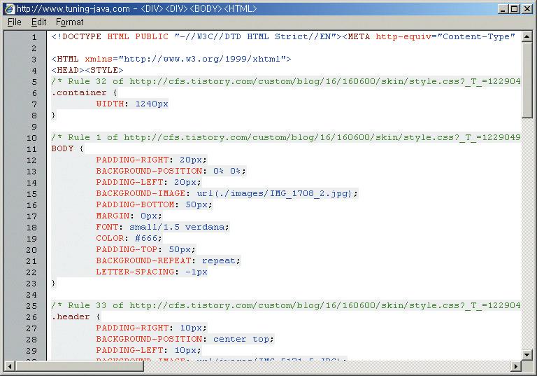 HTML HTML