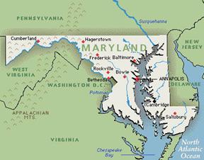 [ 그림 3-1. 미국 Maryland 주위치및 CHART System 기능 ] 자료 : 구글이미지 1.