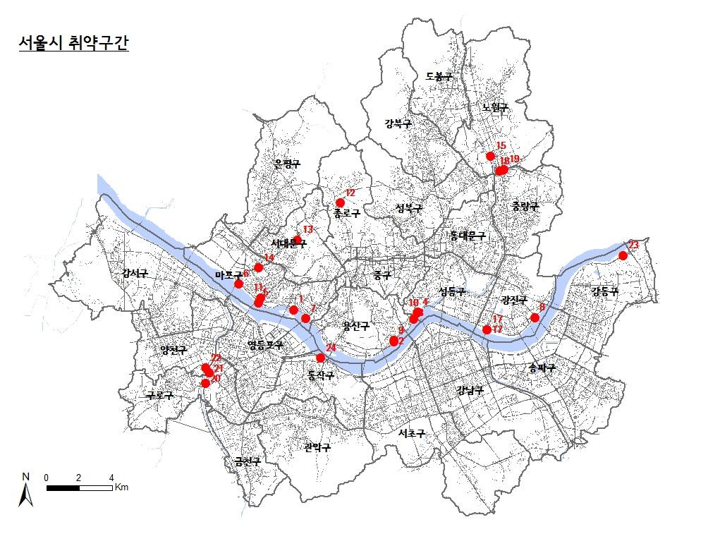 된이래로버스전용차로에중하중 ( 버스하중 ) 이집중되면서포장파손 ( 소성변형 ) 이발생하여포장수명에큰영향을미치고있다. < 그림 2-4> 는 2009년 1월포트홀발생및보수실적을보여준다.