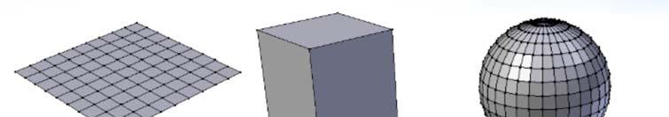 기본물체만들기 Examples of Geometric Primitives 19 기본물체만들기 - 평면 void ::FormPlane(float xs,float zs,int
