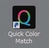 2 출력하려는이미지를 Quick Color Match 메뉴에끌어다놓습니다. 지원되는파일형식은 JPEG, TIFF, PSD입니다.