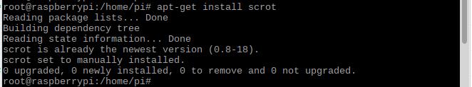 apt-get update 명령어를실행하면 Raspbian 에설치된패키지들을모두업데이트 2.
