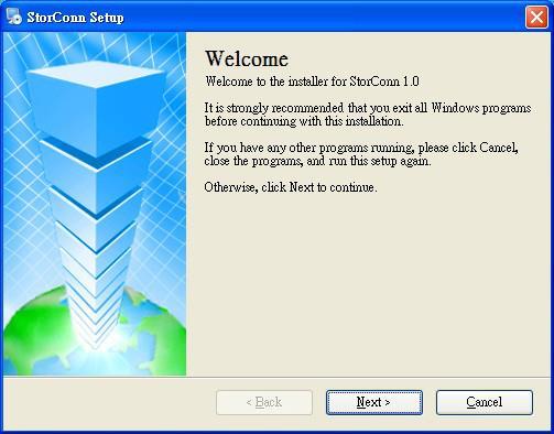 번호 구분 1 DC 전원입력커넥터 2 DC 전원출력커넥터 GUI 프로그램을통해 RAID 의디스크자동백업일정을사전에구성합니다 StorConn 은 Windows 기반의 GUI (