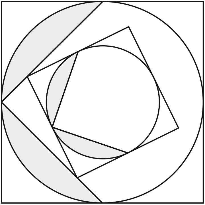 미적분 Ⅰ 2. 급수 417. 한변의길이가 인정사각형 ABCD 가있다. 그림과같이정사 각형 ABCD 안에두점 A, B 를각각중심으로하고변 AB 를반지름 으로하는 개의사분원을그린다. 이두사분원의공통부분에내접하 는정사각형을 A B C D 이라하자. 정사각형 A B C D 안에두점 A, B 을각각중심으로하고변 A B 을반지름으로하는 개의사분원을그린다.
