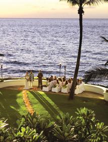 Discover fresh aloha enchantment in this Hawaiian palace on a scenic crescent of white sand
