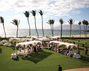 Wailea Beach offers the perfect indoor and outdoor venues for the most romantic and memorable