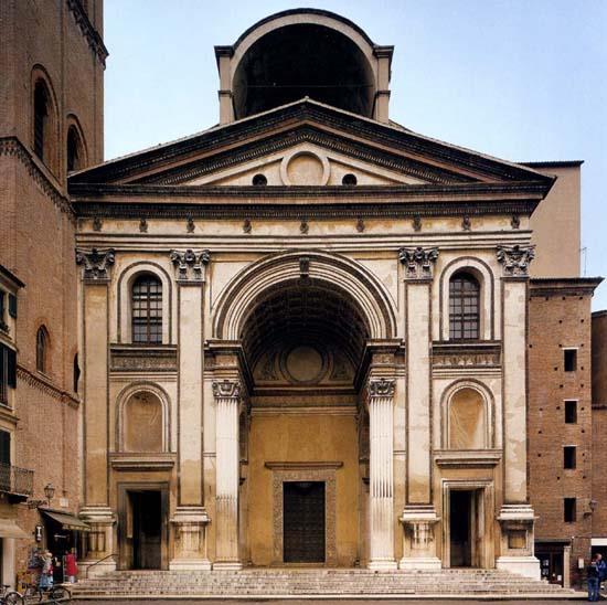 4) 레온바티스타알베르티 (Leon Battista Alberti, 1404-1472) 성안드레아 (St.