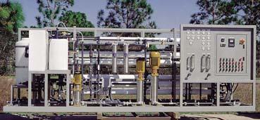 5. 수출상품소개 1) 생산용순수제조장치 (Process Pure Water System) 적용분야 - 염분이많은물을음료수로사용할때 - 초순수장치의전처리 - 반도체, 제약용수, 원자력발전소등의용수 - 식품, 청량음료화장품제조용수 - 병원의혈액분석용등의료용및각종실험실용수 Specifications Model Production m3 /hr (LPD)