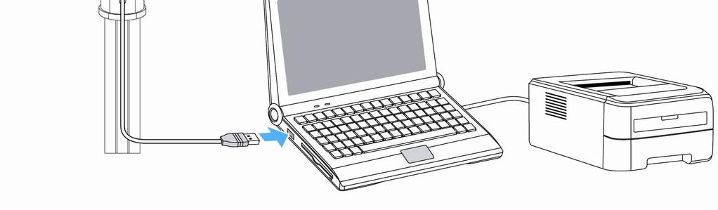 단자에 USB케이블을이용하여컴퓨터에연결한다음, 당사에서제공하는