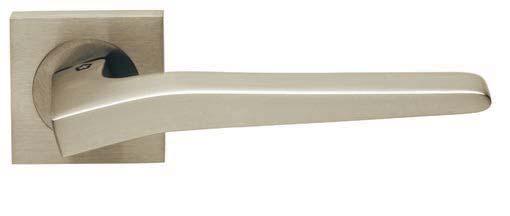 StarTec Brass handle for interior door Class 3 스타텍브라스레버핸들, 실내문용 - 3 등급 Preso 프레소 8 * 백플레이트타입은문의요망 Designer: Mario Mezzer Material: Forged brass Components: A pair of lever handle with 8x8x5 mm
