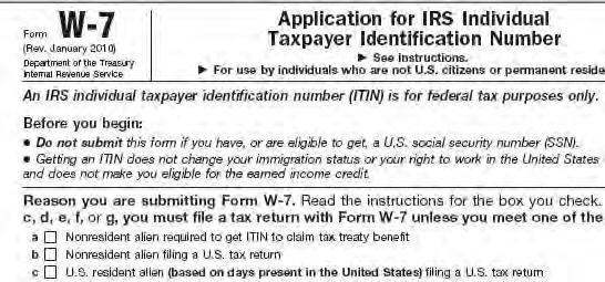 If a taxpayer does not have a Social Security Number and is not eligible for one, he or she can still obtain an Individual Taxpayer Identification Number (ITIN) from the IRS for the purposes of