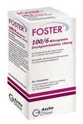 Pharmacy Newsletter of Drug Information 고려대학교구로병원약제팀 July 2011 Vol.21 No.7 Drug Information Foster 100/6 HFA (Beclomethasone/Formoterol fumarate) 1.