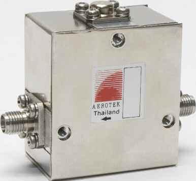 Coaxial Standard Narrow Bandwidth Coaxials Model No. Frequency Isolation Insertion VSWR Operating Circulator Dimension Weight (GHz) min (db) Loss (max) Temp.