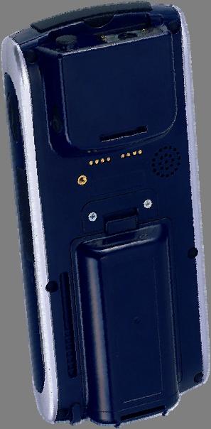 4. (Compact Flash) CF 카드 슬롯 3. 스캐너 창 10. 안테나 그림4. 윗면 7. 어댑터 전원 잭 8. USB/시리얼 동기 화 포트 9.