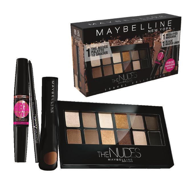 eyes! Maybelline New York giới thiệu bộ màu mắt Dare To Go Nude, một phong cách trang điểm mắt hoàn hảo theo gam màu nude, sống dậy vẻ đẹp thực sự trong đôi mắt của bạn!