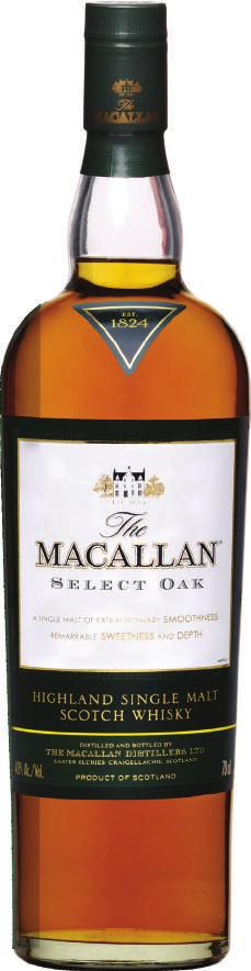 Scotch Whisky 70cl Rượu Macallan Select Oak Single Malt