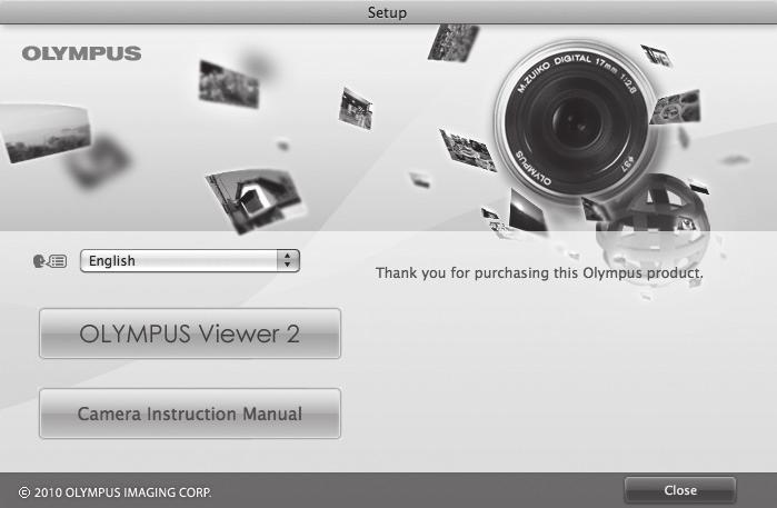 OLYMPUS Viewer 2 운영체제 Windows XP( 서비스팩 2 이상 ) /Windows Vista / Windows 7 프로세서 팬티엄 4 1.3GHz 이상 ( 동영상용으로는펜티엄D 3.