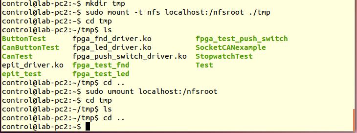 NFS NFS 시작 NFS 데몬재시작 # /etc/init.
