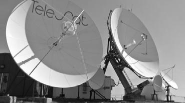 미주 Ⅱ 캐나다 2. 칠레 세부적으로위성통신분야의수익규모는 42억캐나다달러로추산되며, 발생수익의 91%, 약 25억 6천만캐나다달러가방송서비스와관련한영역에서발생한것으로나타남 2) 주요기업현황 Telesat, Bell Canada 와 Telstar 19 Vantage 위성의 HTS 스팟장기계약체결 (2017.