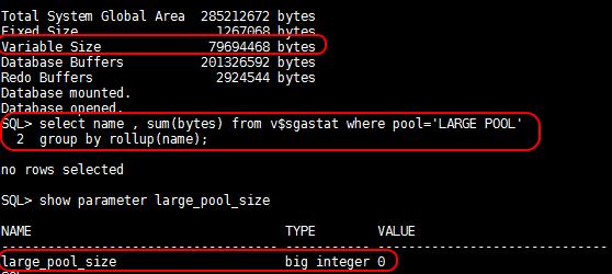 4.6. 대형풀 (Large Pool) - Shared Pool, DB Buffer cache, Redo Log Buffer 는오라클에서필수 SGA(System Global Area) 영역이라고할수있으며, 반면대형풀은반드시지정해야할 SGA 영역이아닙니다. - Large Pool 사용하는주요목적은다음과같은네가지로구분할수있습니다.