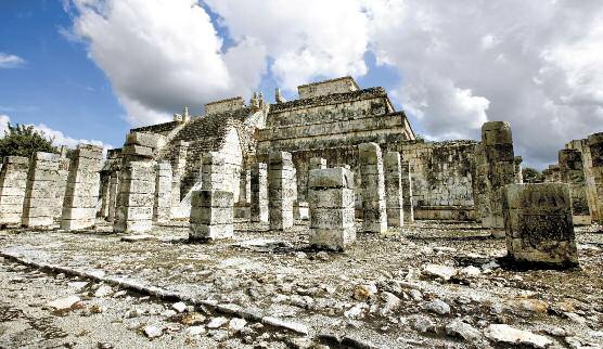 1 2 Mayan Ruins in Yucatán Peninsula ; Chichén Itzá & Tulum 1, 2 유카탄반도의치첸이트사는멕시코시티인근의테오티우아칸