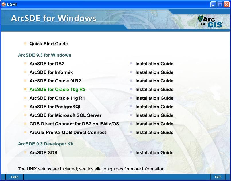 Windows 환경에서 ArcSDE 9.3 설치및구성 실습 1 : Install ArcSDE 9.3 for Windows. 1 단계 : ArcSDE 9.